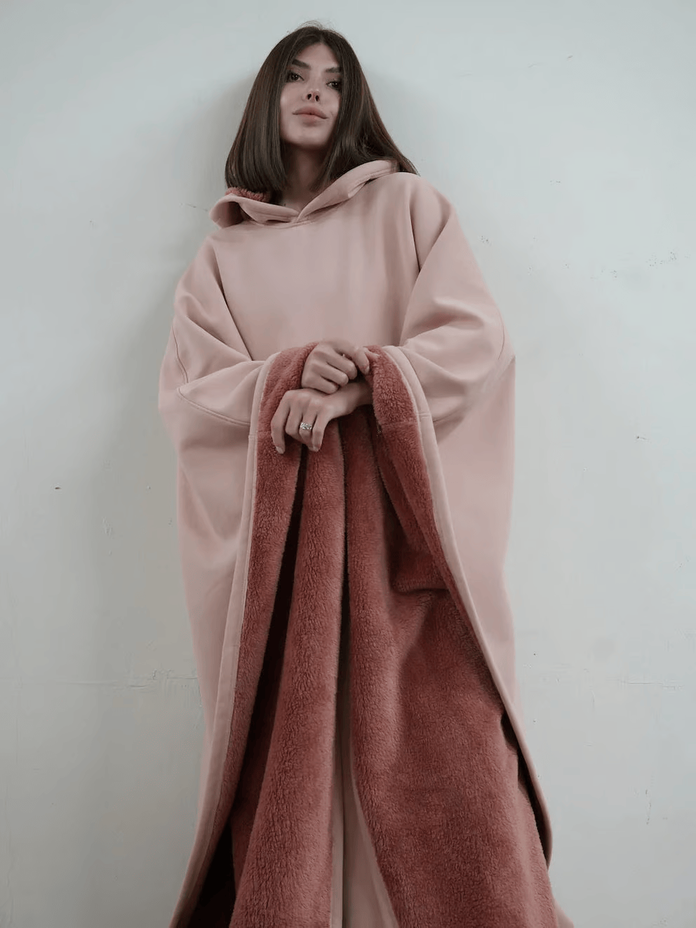 Hoodie Beruhigende Decke Oversize Weiches Material