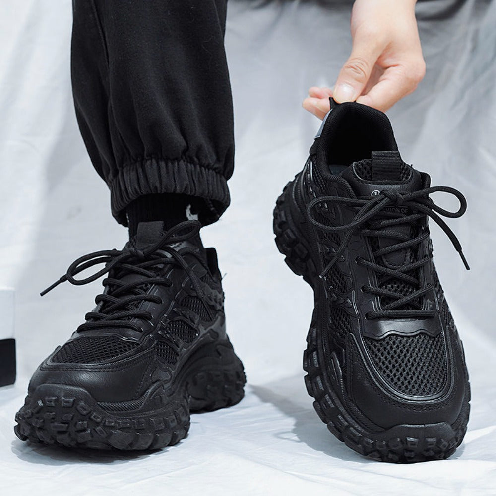 Herren Laufsneaker aus Mesh mit Schnürung – Nicolet