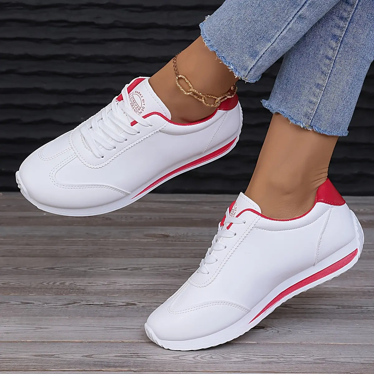 Damen Bequeme Sneaker | Weiß