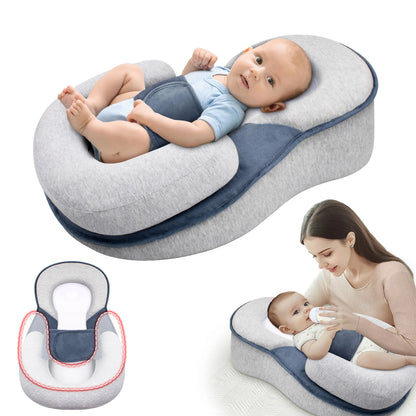 Erhöhter Anti-Reflux Baby Lounger für Neugeborene und Säuglinge