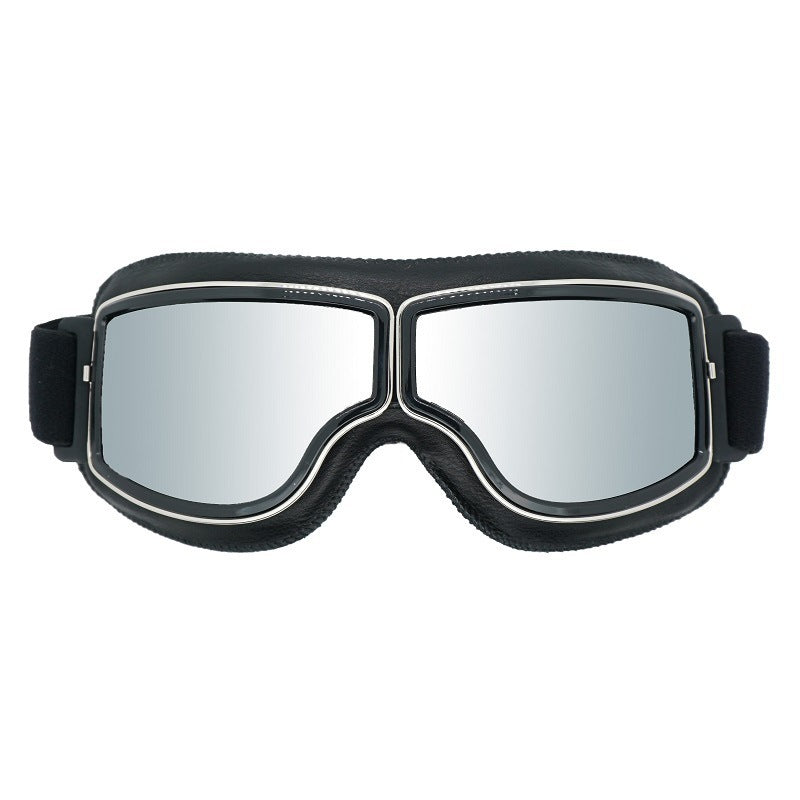 Vintage-Motorradbrille für Herren | Polarisiert