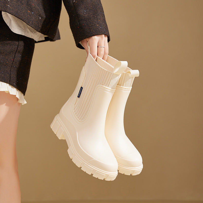 Damen Gummi Regenstiefel | Wasserdichte