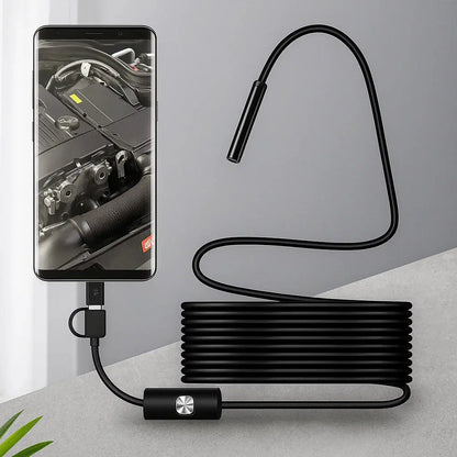 5m Kabel Inspektionskamera mit Endoskop-Funktionalität für mobile Geräte