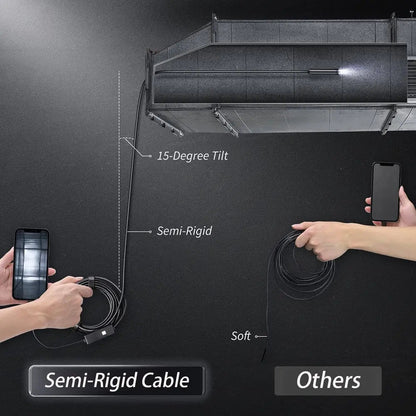 5m Kabel Inspektionskamera mit Endoskop-Funktionalität für mobile Geräte