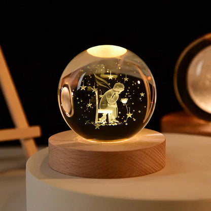 Leuchtende himmlische Nachtlampe