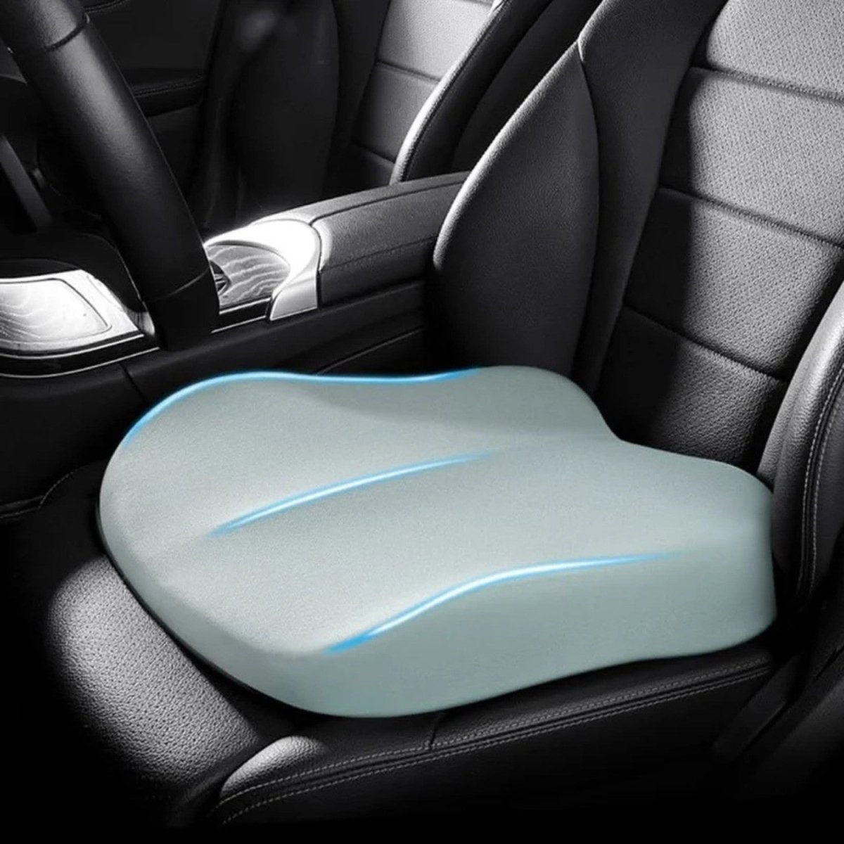 Bequeme ergonomische Autositzauflage für verbesserte Sichtbarkeit