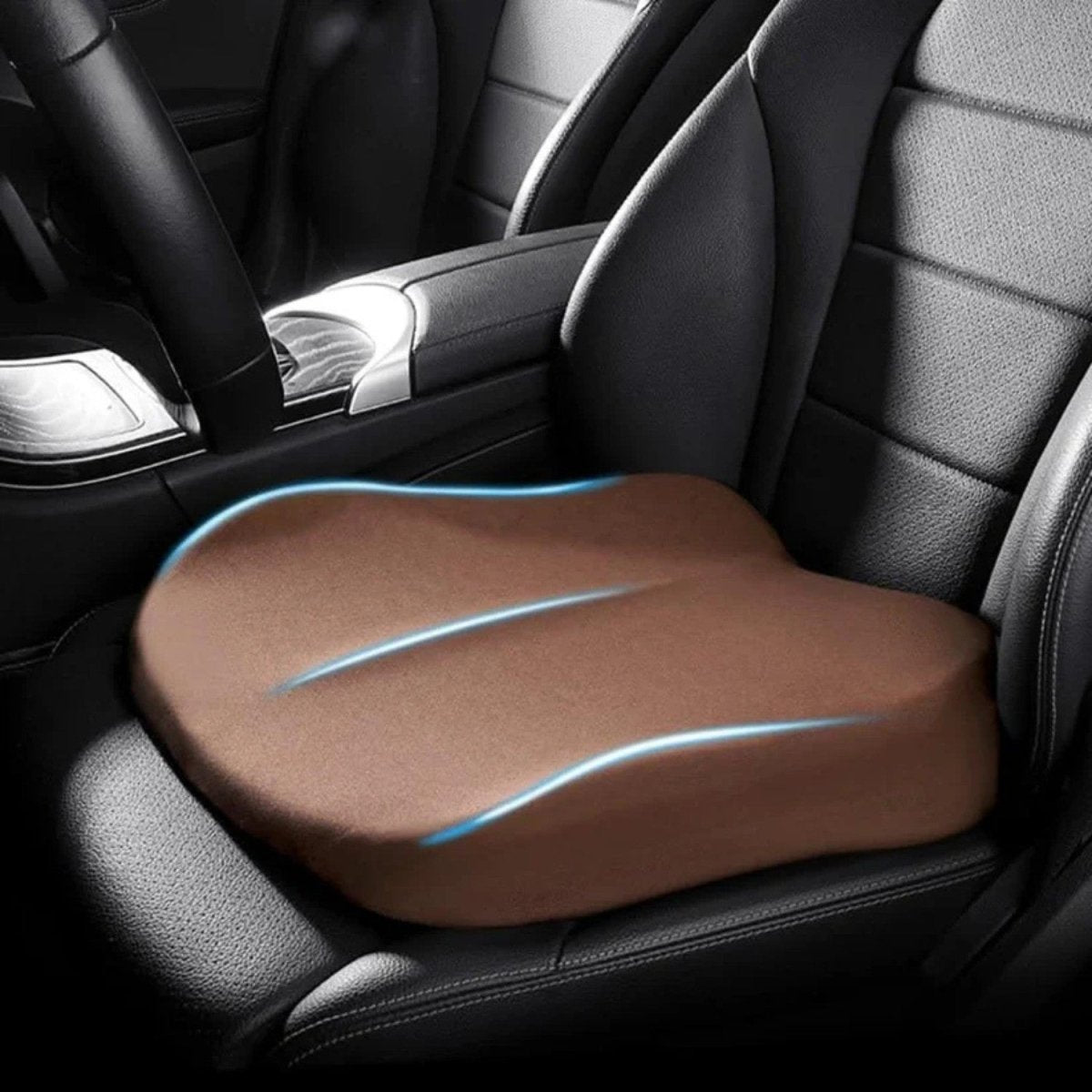 Bequeme ergonomische Autositzauflage für verbesserte Sichtbarkeit