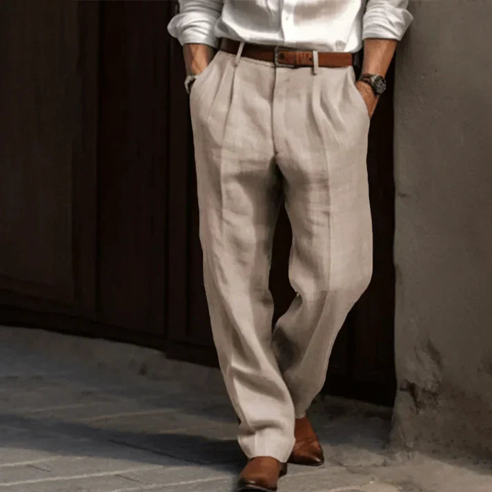 Herren Elegant Vintage Hose | Lang
