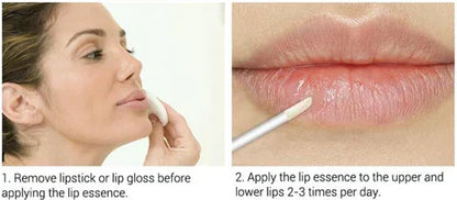 Schnelles Lippenfüllserum