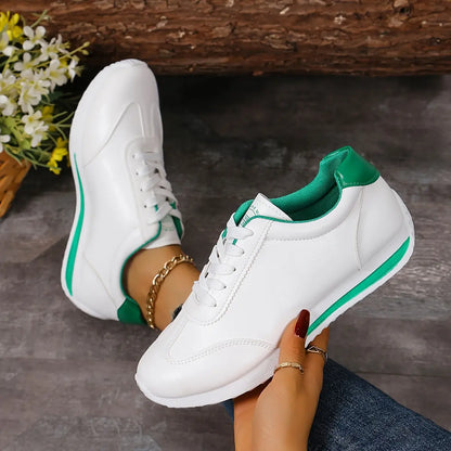 Damen Bequeme Sneaker | Weiß
