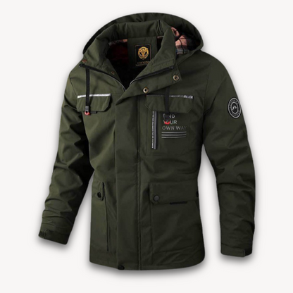 Men's Windproof Jacket | Hooded