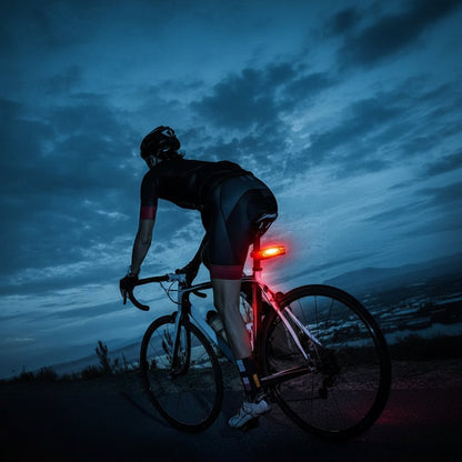 Intelligentes Fahrrad-Rücklicht mit Alarmfunktion