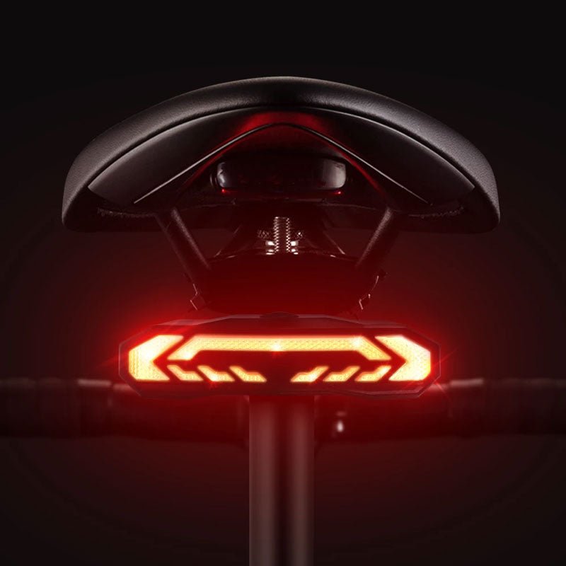 Intelligentes Fahrrad-Rücklicht mit Alarmfunktion