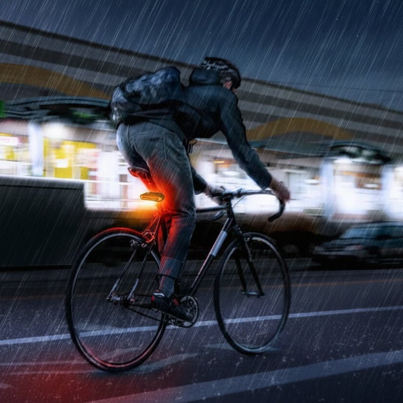 Intelligentes Fahrrad-Rücklicht mit Alarmfunktion