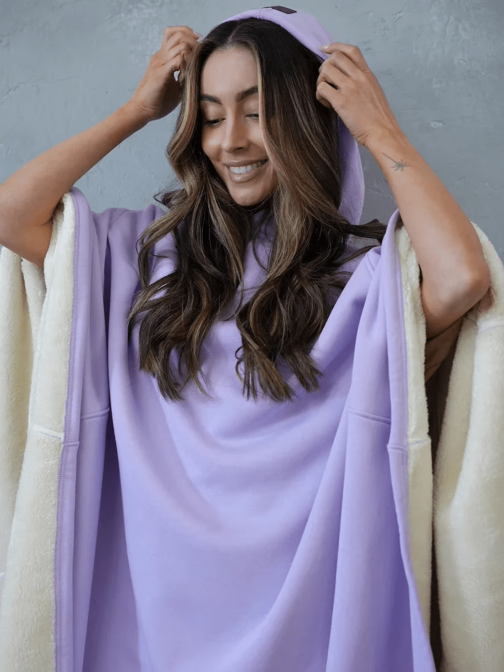 Hoodie Beruhigende Decke Oversize Weiches Material