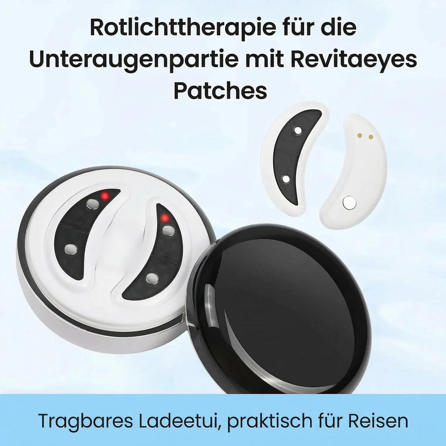 Rotlichttherapie-Gerät zur Reduzierung von Augenringen und Schwellungen