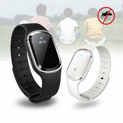 Ultraschall-Mückenabwehr-Armband mit wiederaufladbarem Akku und modernem Design