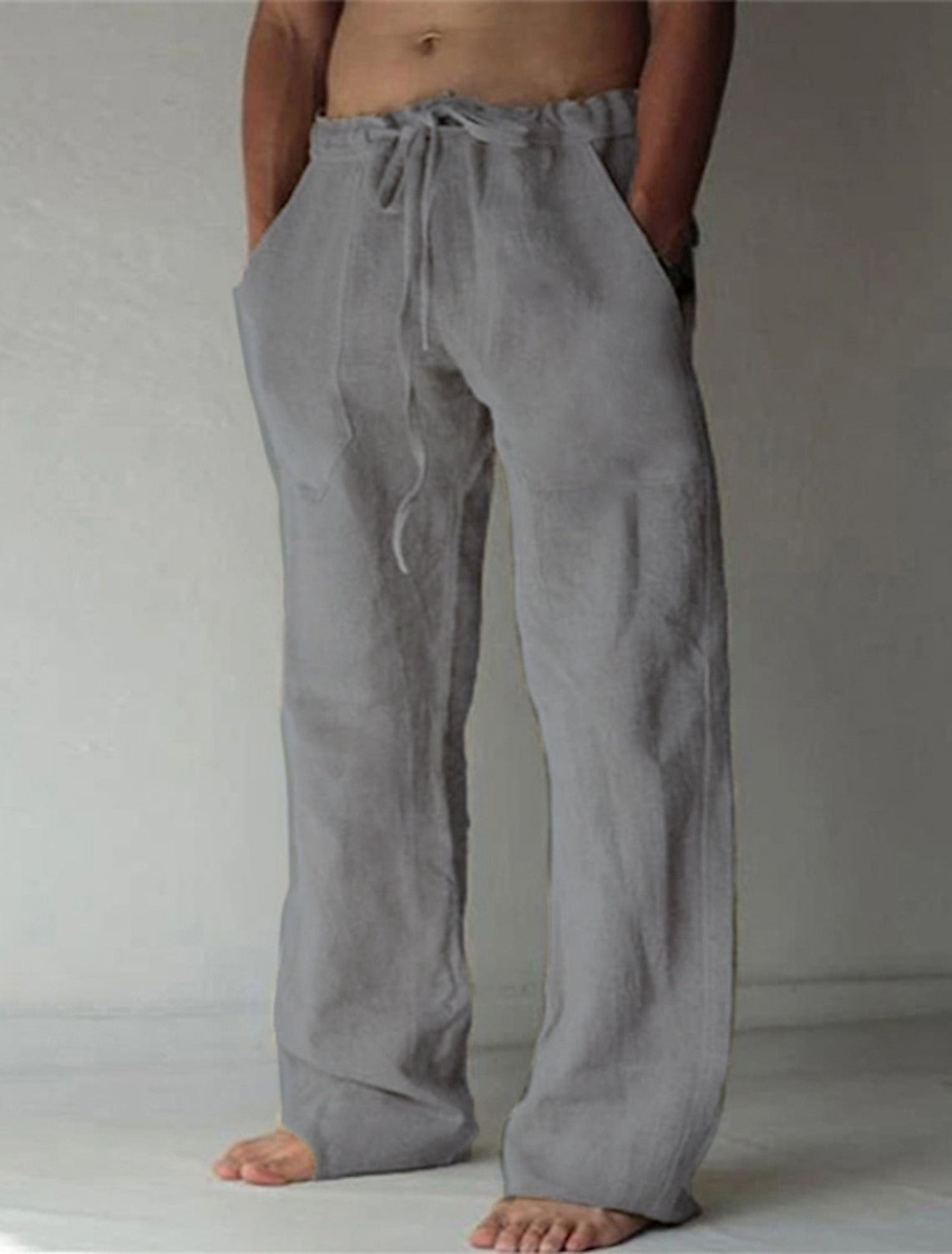Herren Leinenhose | Lang