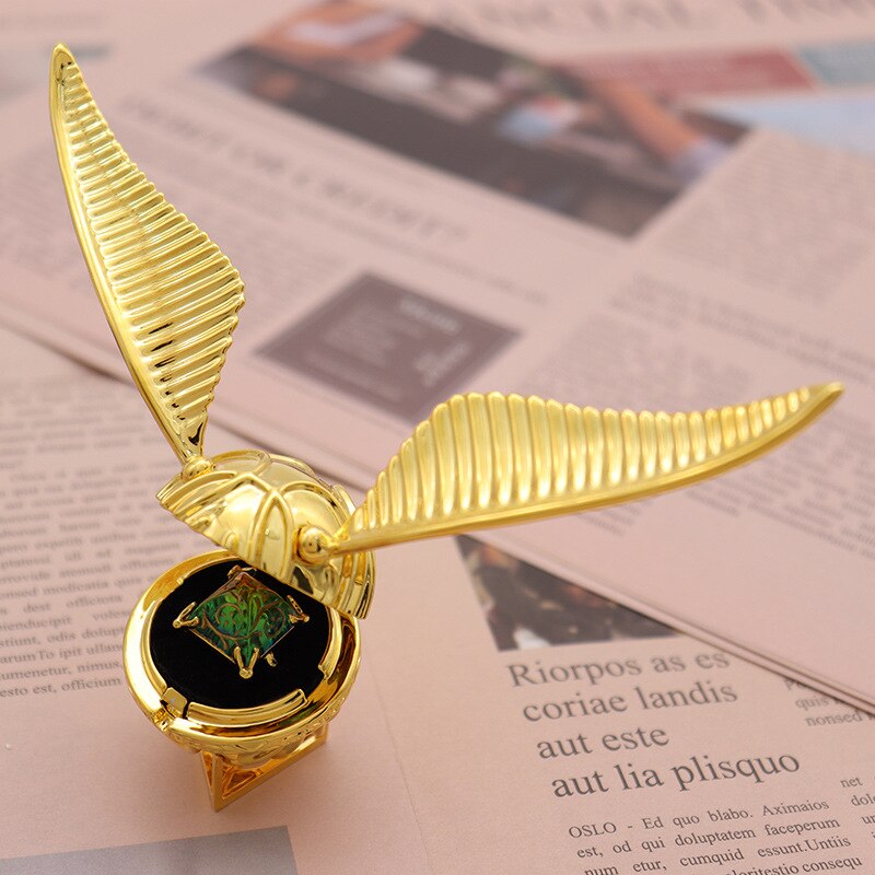 Goldplattierte 18k Schatzringbox mit beweglichem Design | Luxus Schmuck