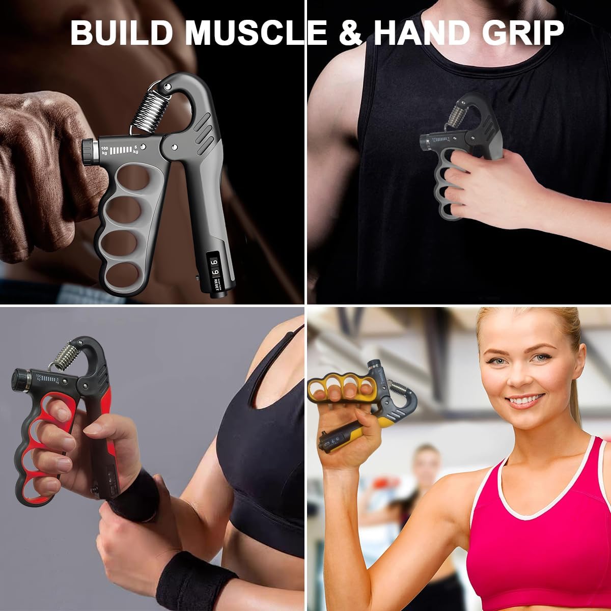 Unterarmtrainer | Handtrainer | Griffstärketrainer bis zu 100 kg