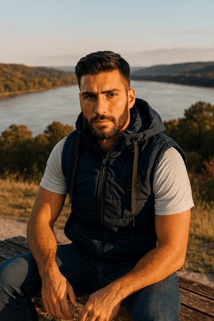 Men's Lightweight Gilet | Hooded