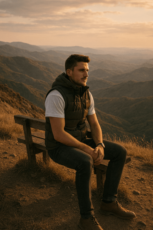 Men's Lightweight Gilet | Hooded