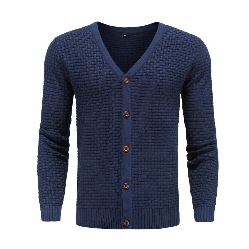 Men's V-Neck Cardigan | Knitting