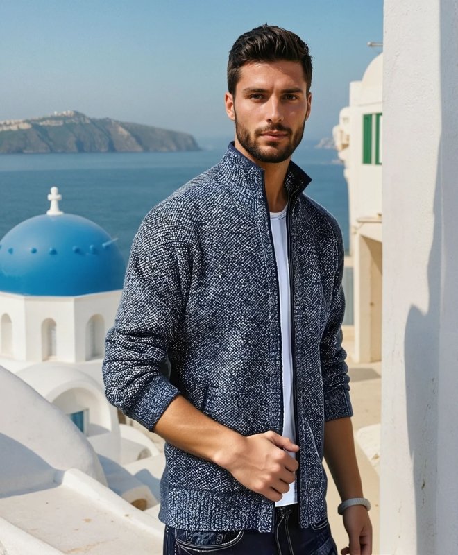 Men's Warm Sweater | Cardigan