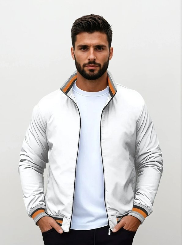 Men's Bomber Jacket | Stand Collar