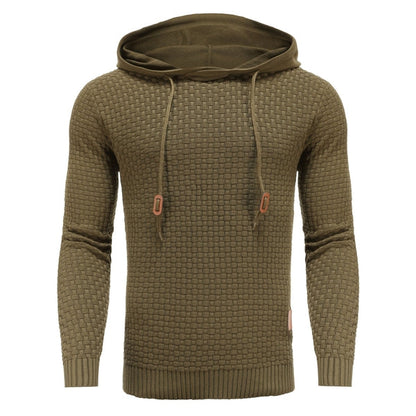 Men's Waffle Hoodie | Slimming