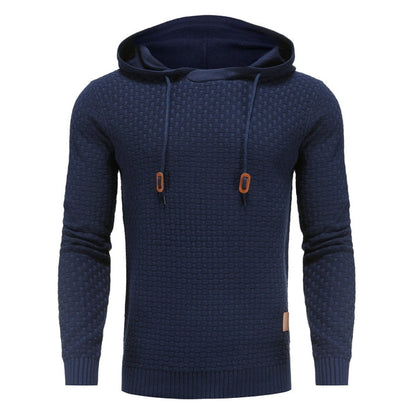 Men's Waffle Hoodie | Slimming