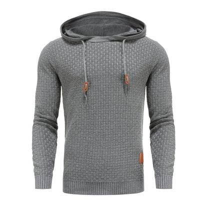 Men's Waffle Hoodie | Slimming