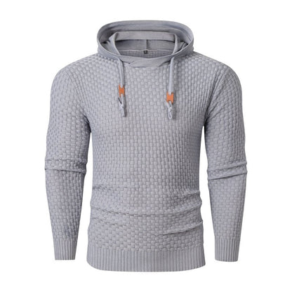 Men's Waffle Hoodie | Slimming