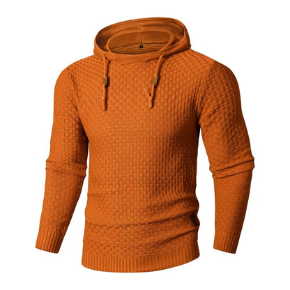 Men's Waffle Hoodie | Slimming