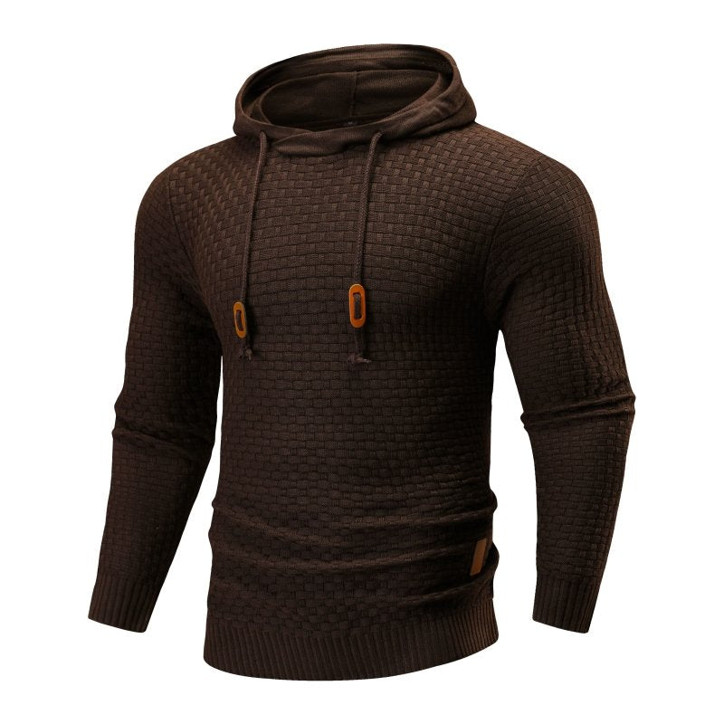 Men's Waffle Hoodie | Slimming