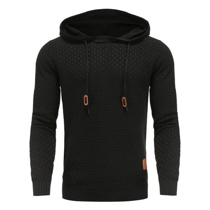 Men's Waffle Hoodie | Slimming