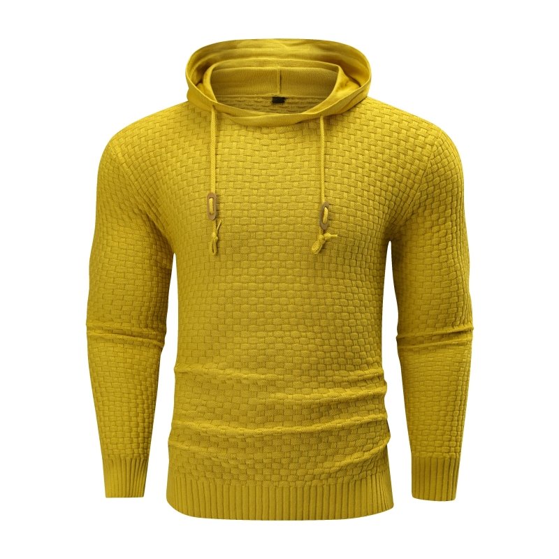 Men's Waffle Hoodie | Slimming