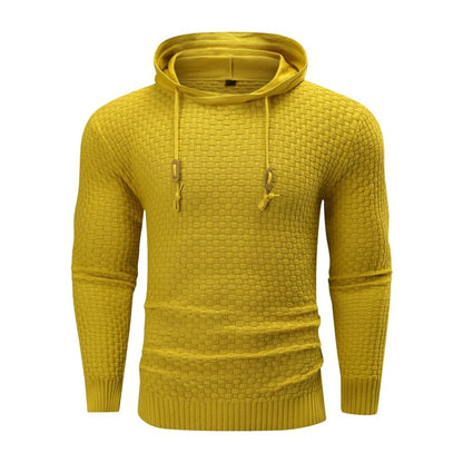 Men's Waffle Hoodie | Slimming