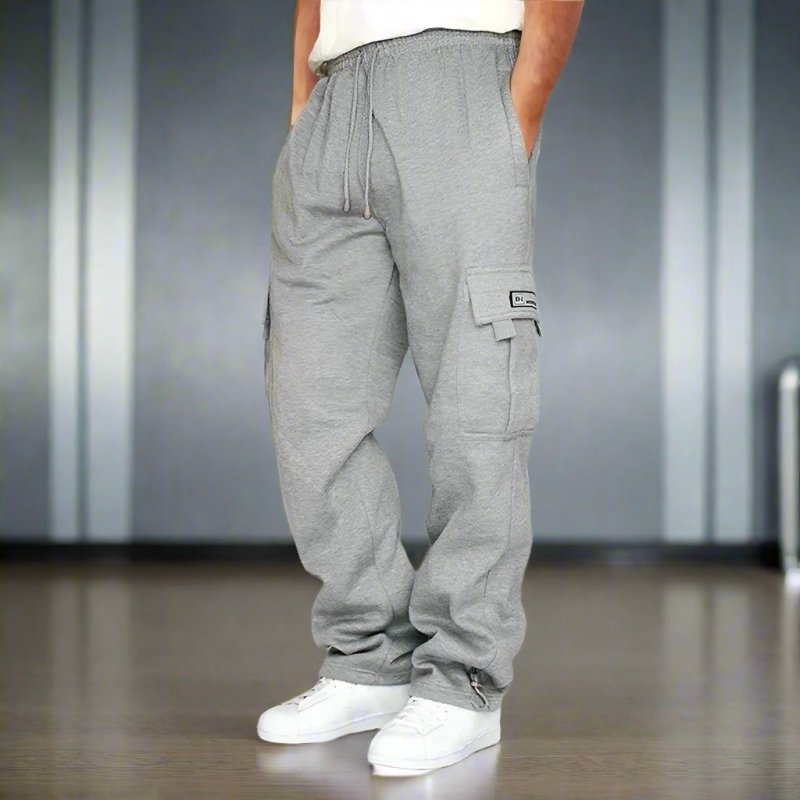 Men's Large Pockets Cargo Trousers | Loose