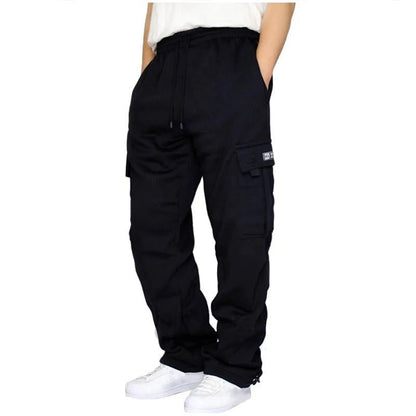 Men's Large Pockets Cargo Trousers | Loose