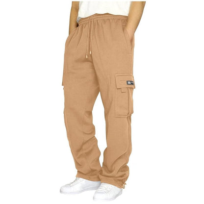 Men's Large Pockets Cargo Trousers | Loose
