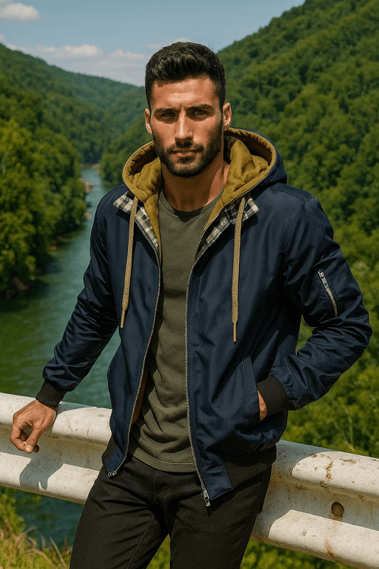 Men's Fake Two Pieces Jacket | Winter