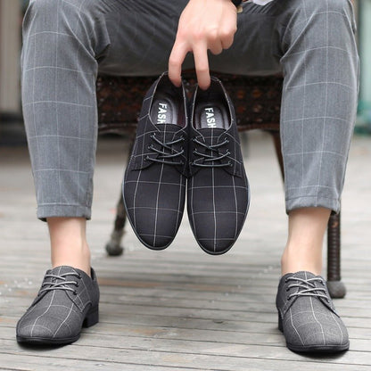 Men's Lattice Shoes | Pointed