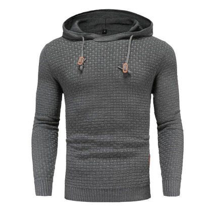 Men's Waffle Hoodie | Slimming