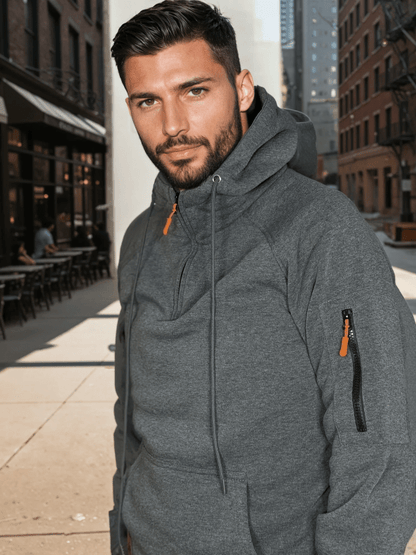 Men's Half Zipper Hoodie | Leisure