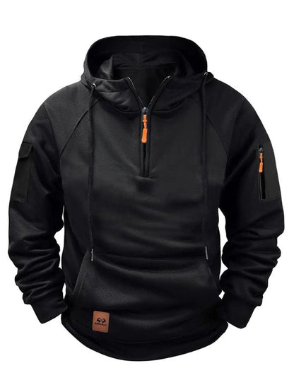 Men's Half Zipper Hoodie | Leisure