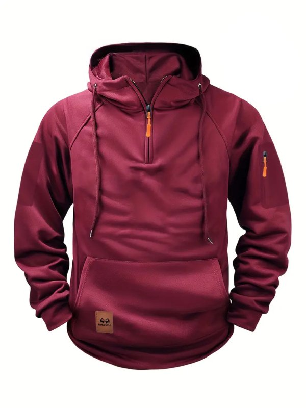 Men's Half Zipper Hoodie | Leisure