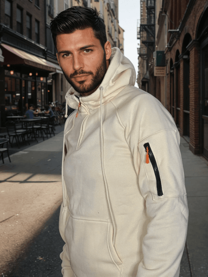 Men's Half Zipper Hoodie | Leisure