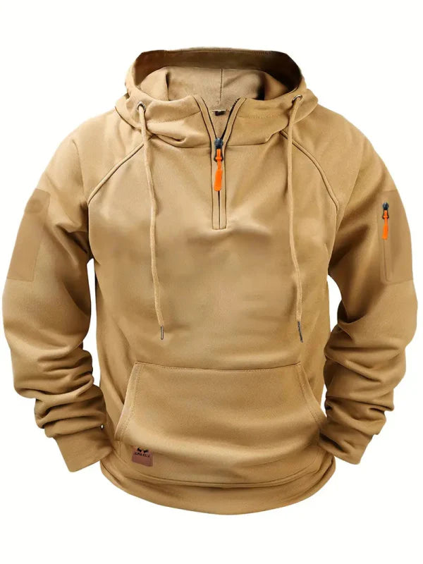 Men's Half Zipper Hoodie | Leisure
