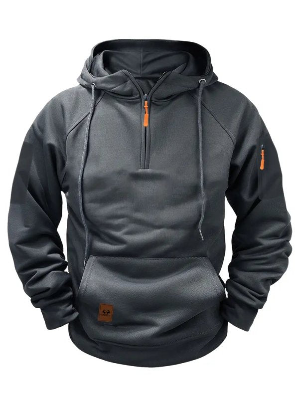 Men's Half Zipper Hoodie | Leisure